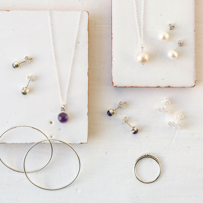Ivory Freshwater Pearl Pendant Necklace