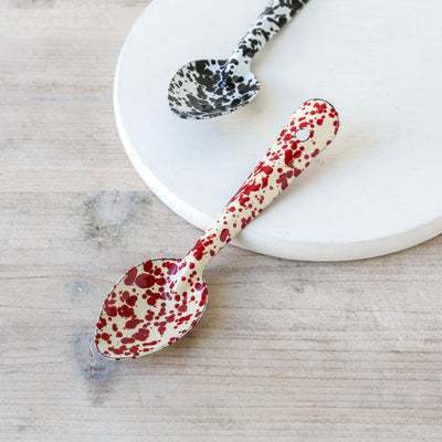 Splatter Enamel Spoon - Small