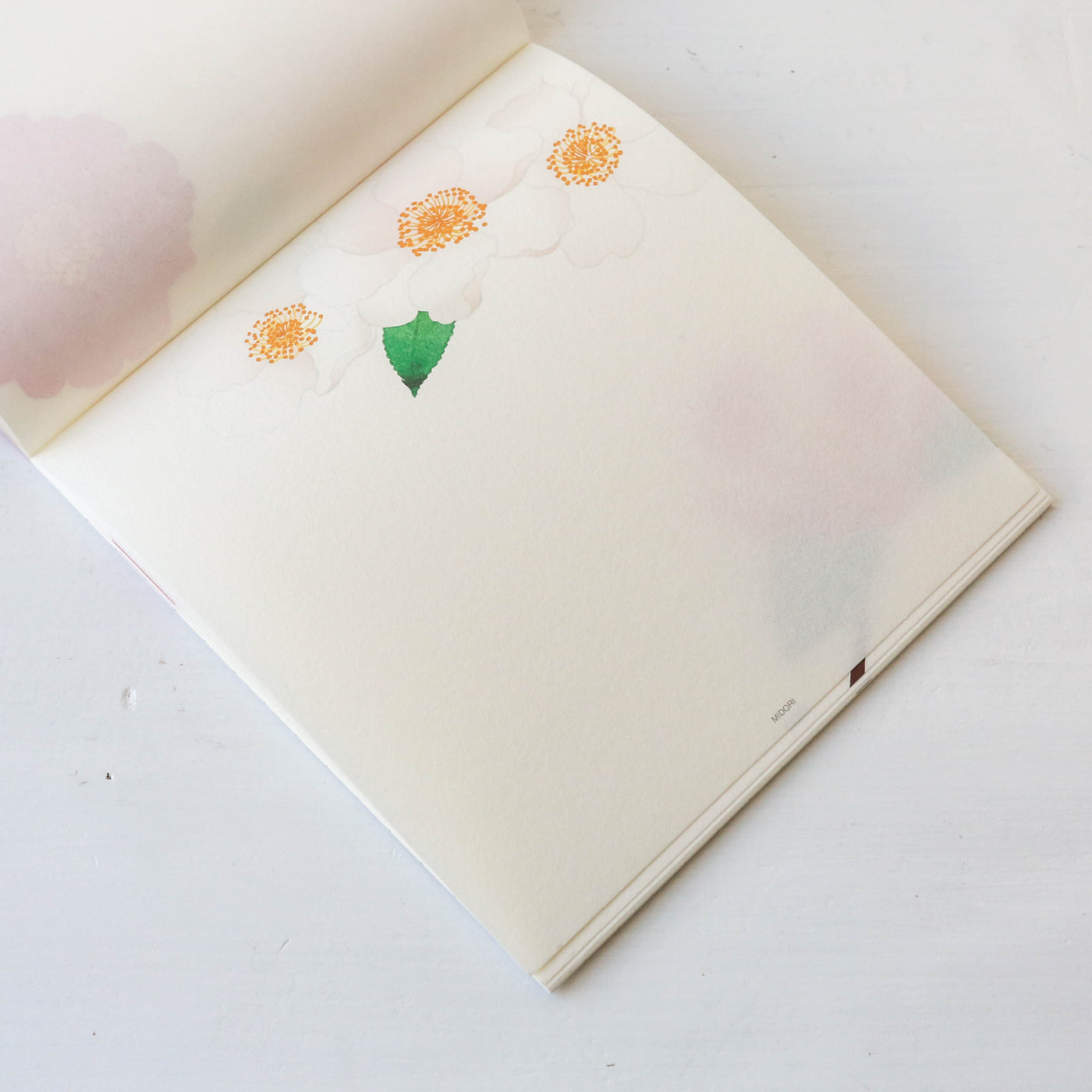 Pack of 16 Sheets of Japanese Writing Paper by Midori