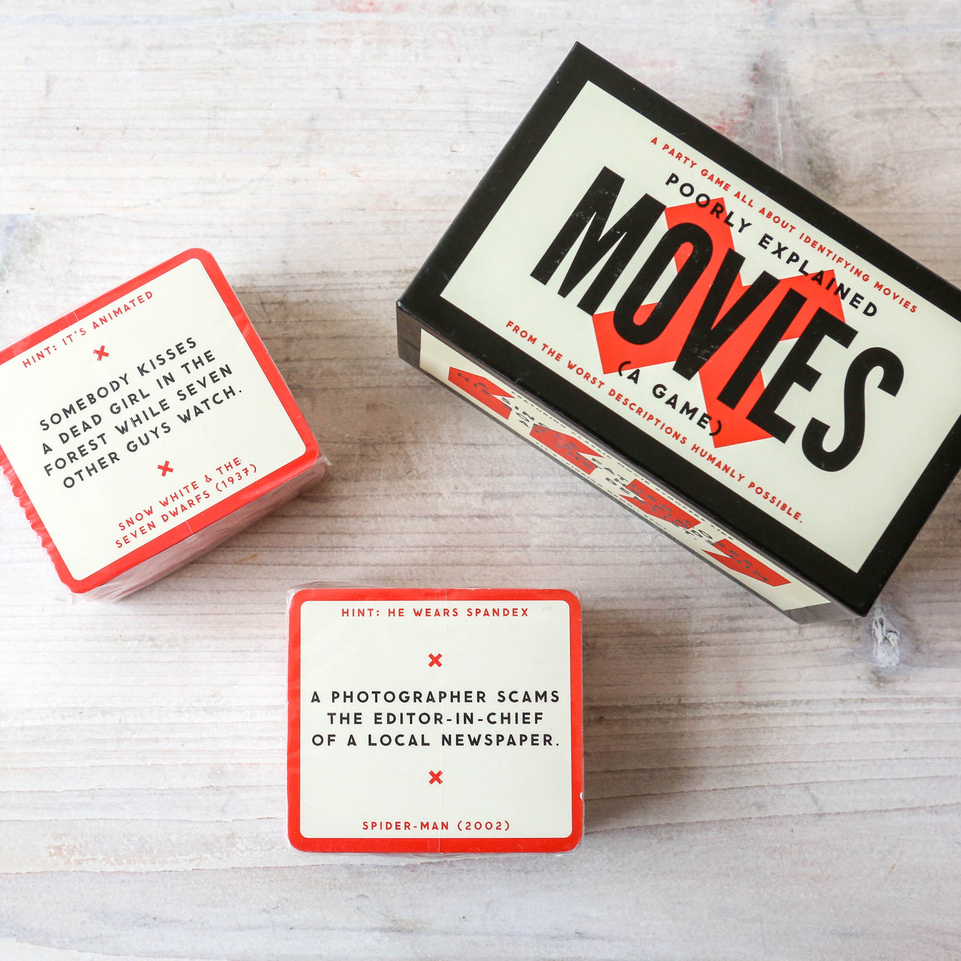 Poorly Explained Movies Game