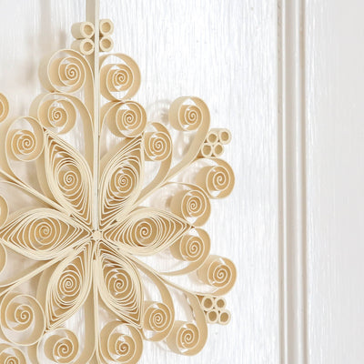 Quilled Star Tree Topper or Hanging Decoration