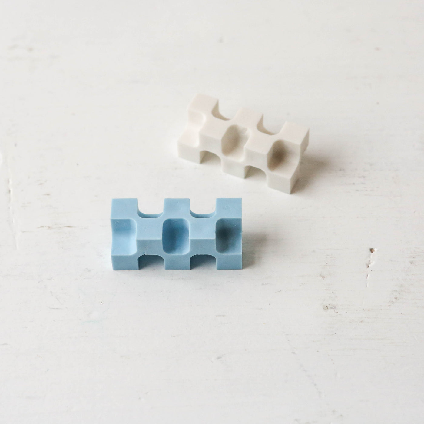 Pair of Mini Kokuyo Cube Erasers
