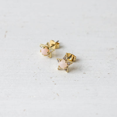 Opal Stud Earrings - Starry Night