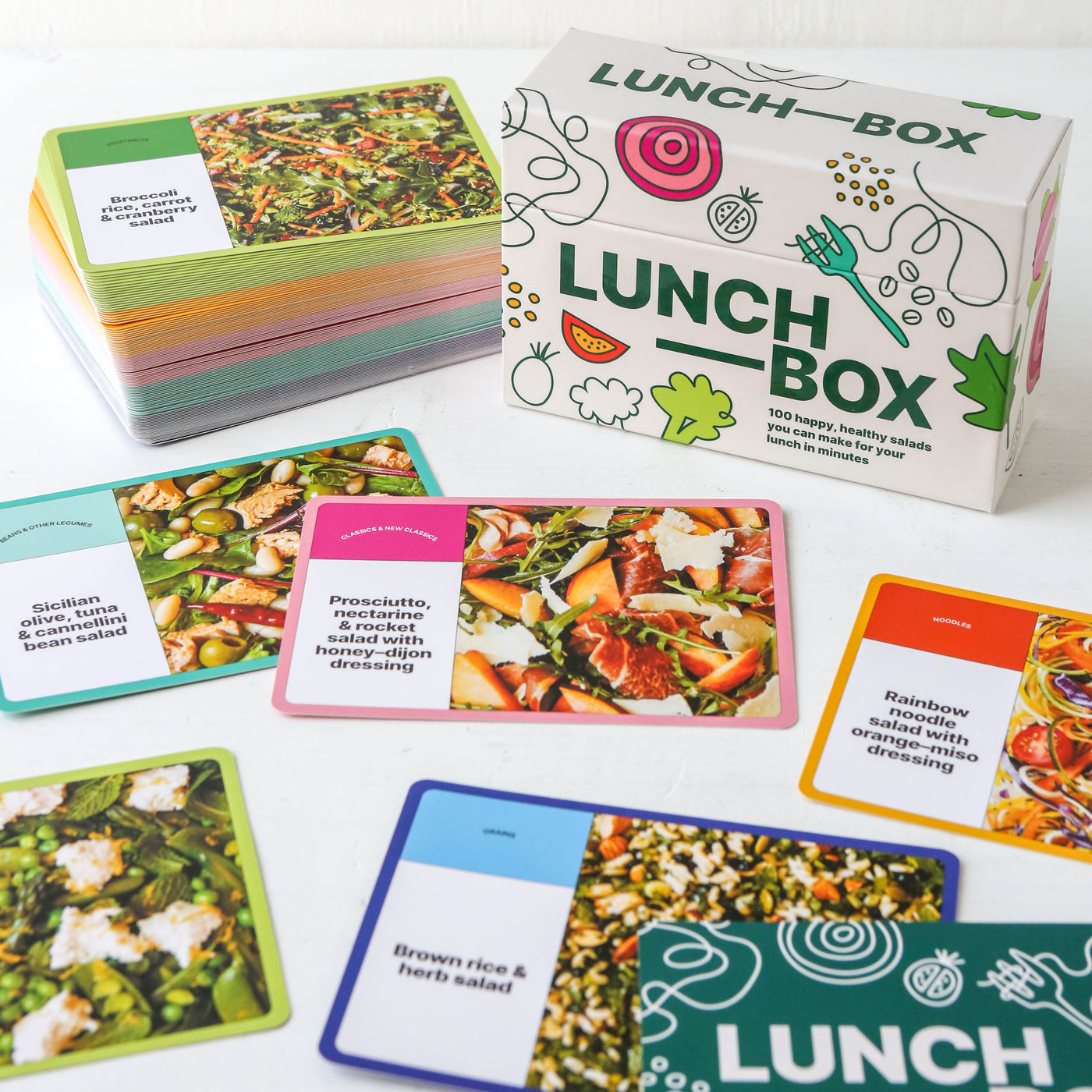 Lunchbox : 100 happy, healthy salads you can make for your lunch in minutes