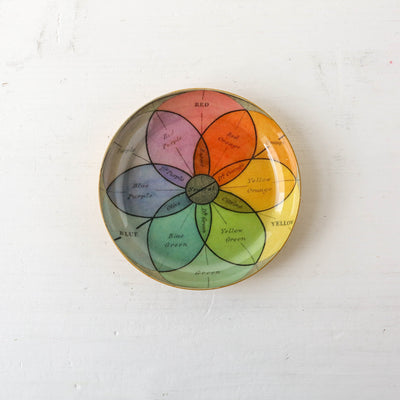 Chroma Round Enamel Tray