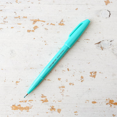 SALE Pentel Touch Brush Tip Sign Pen - Vacation Colours