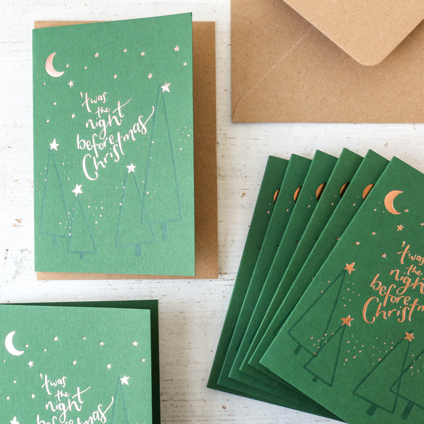 'Twas the Night Before Christmas - Pack of 8 Christmas Cards
