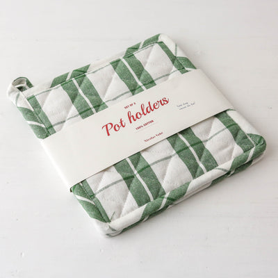 Pair of Cotton Pot Holders
