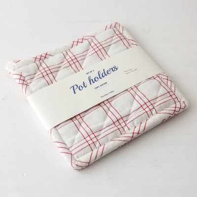 Pair of Cotton Pot Holders