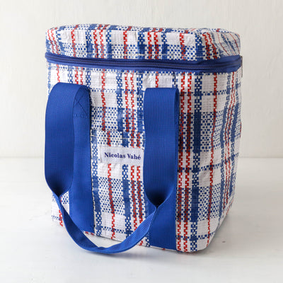 Blue Check Cool Bag - Small