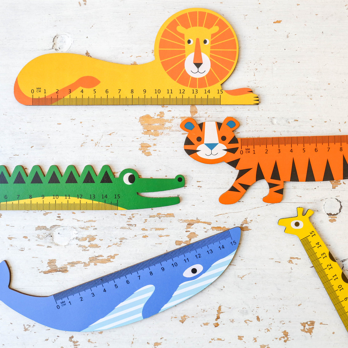 Wooden Animal Ruler