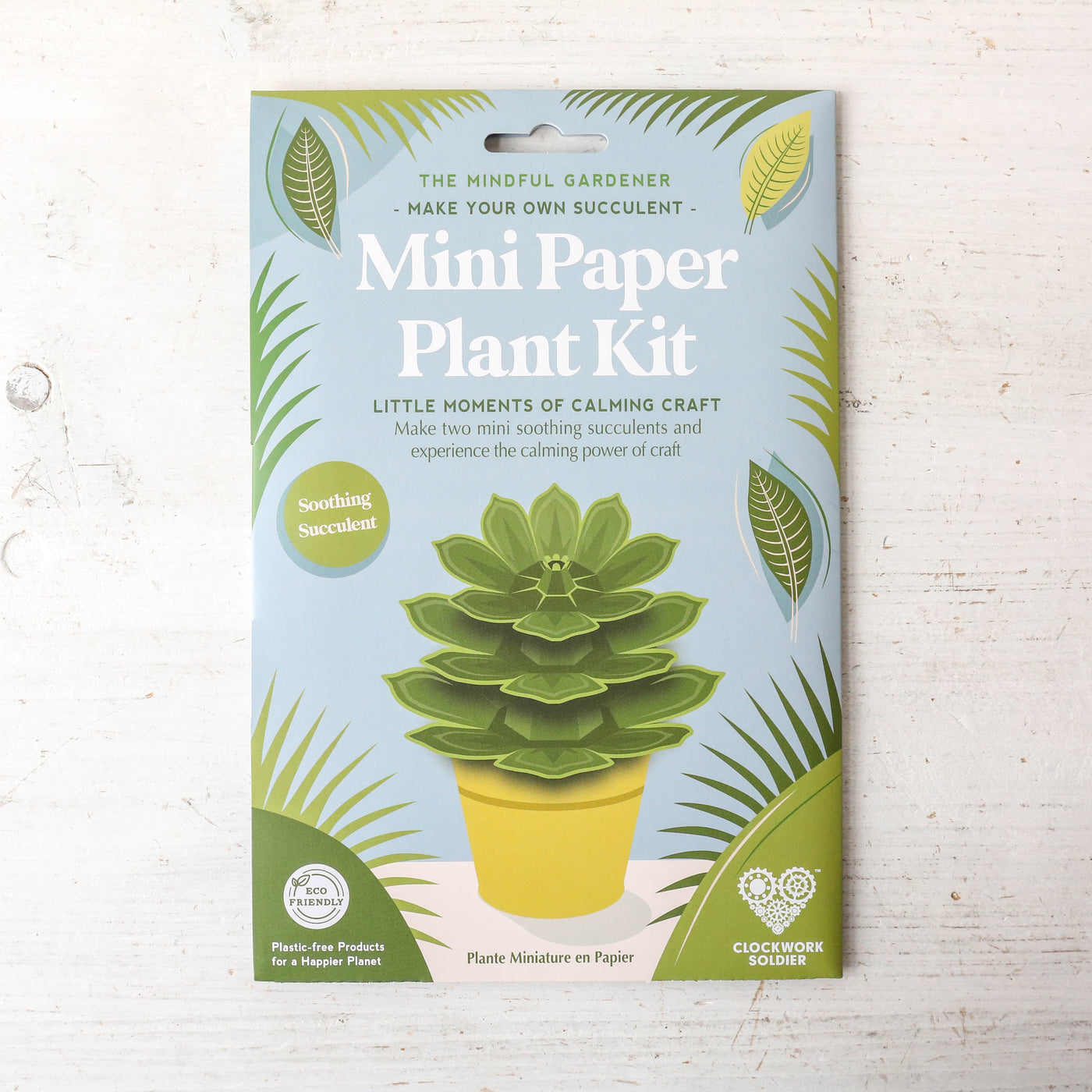 Mini Paper Plant Kit - Succulent