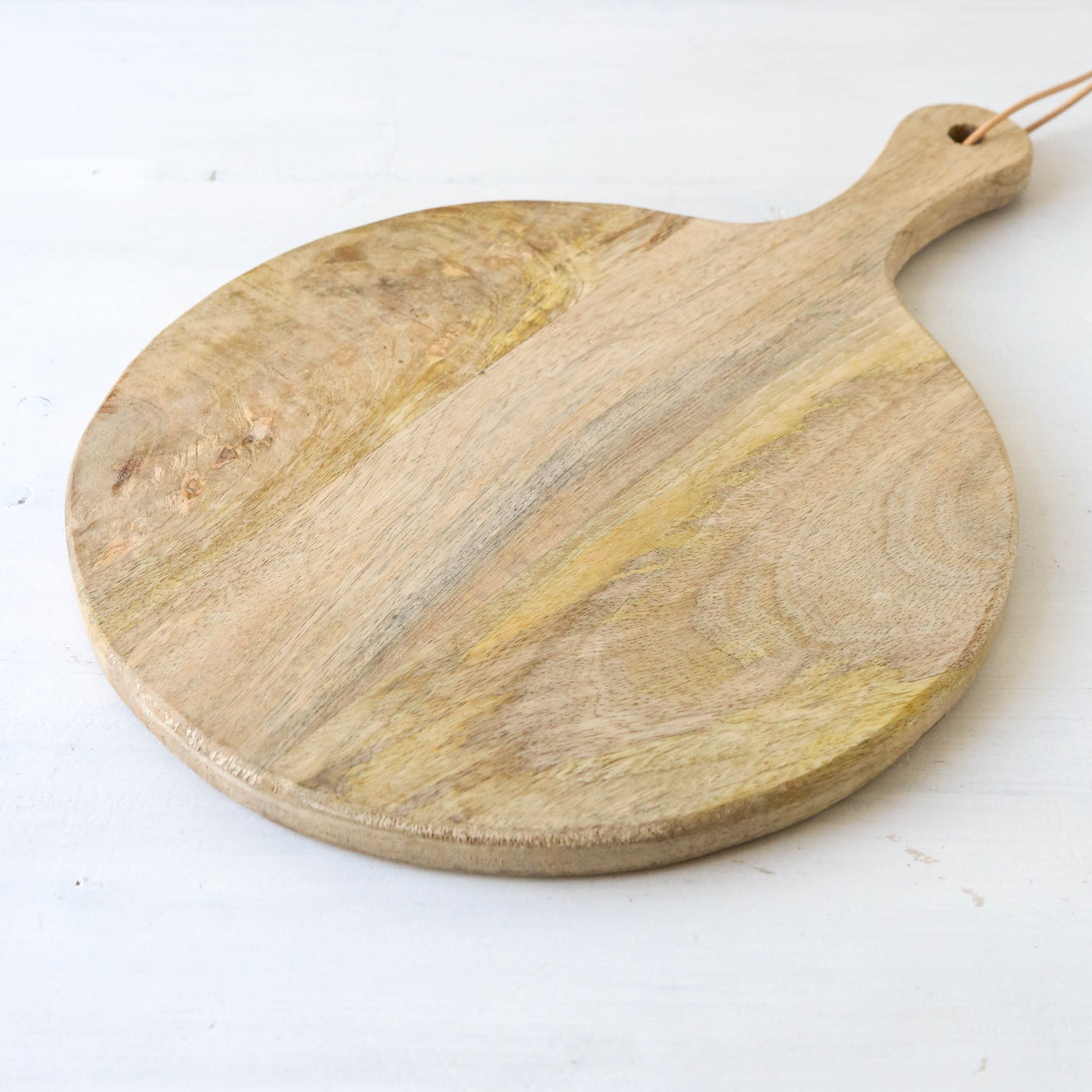 Round Mango Wood Chopping Board