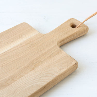 Long Oak Chopping Board