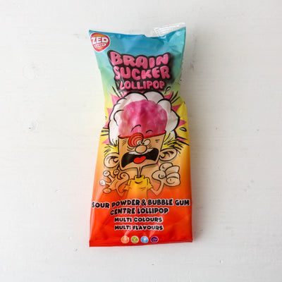 Brain Sucker Lollipop Halloween Sweets