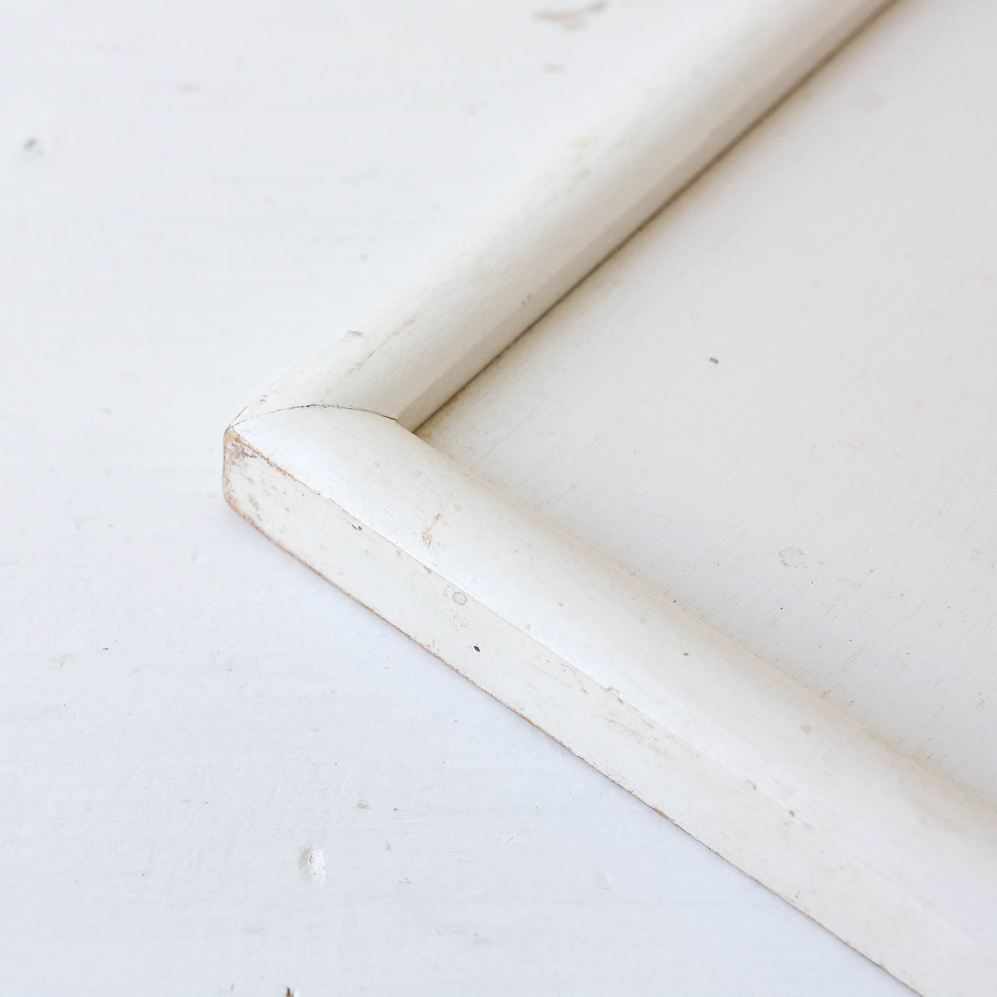 Vintage White Handled Tray