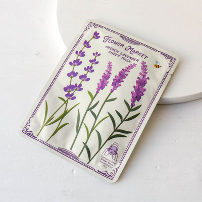 French Lavender Face Mask Sheet