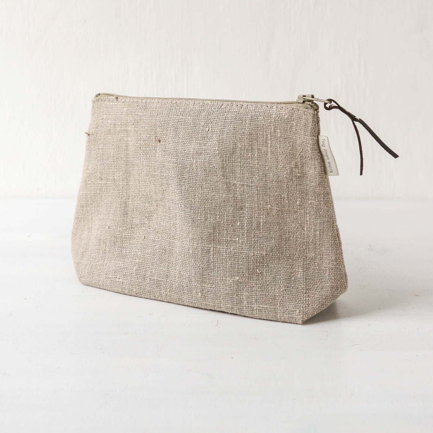 Linen Cosmetic Pouch
