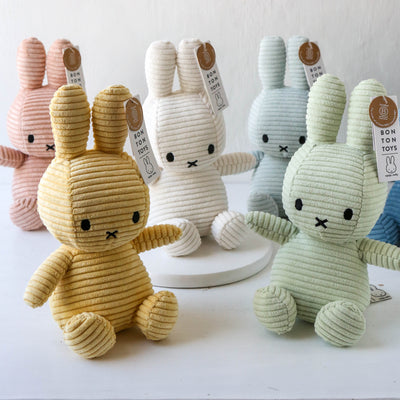 Miffy Corduroy Plush - Soft Jade