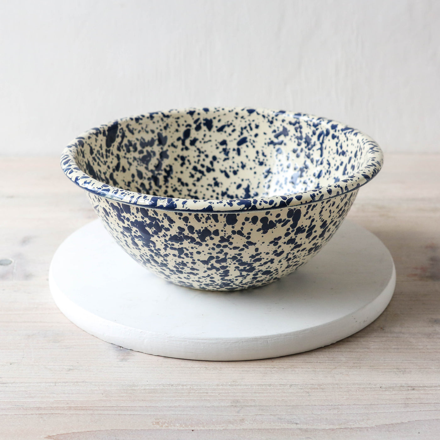 Splatter Enamel Small Serving Bowl