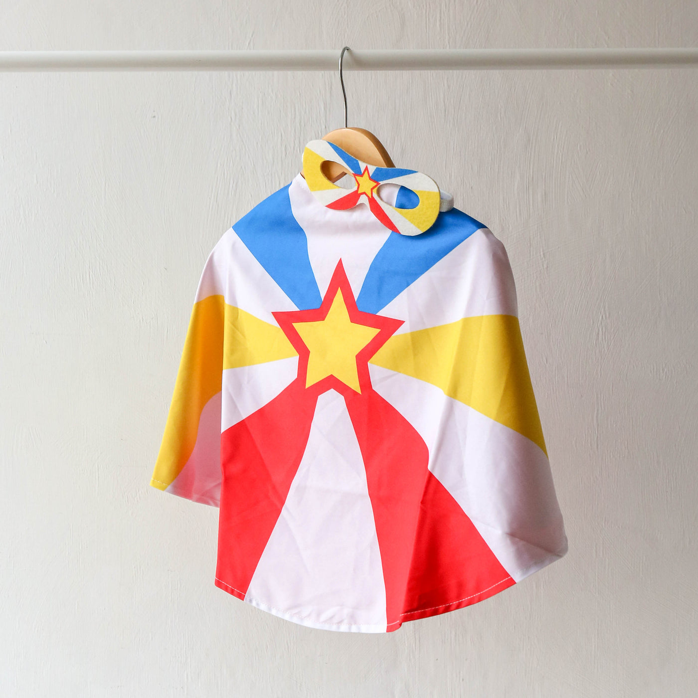 Superhero Dress Up Costume - Primary Colours