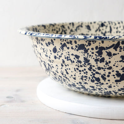 Splatter Enamel Small Basin