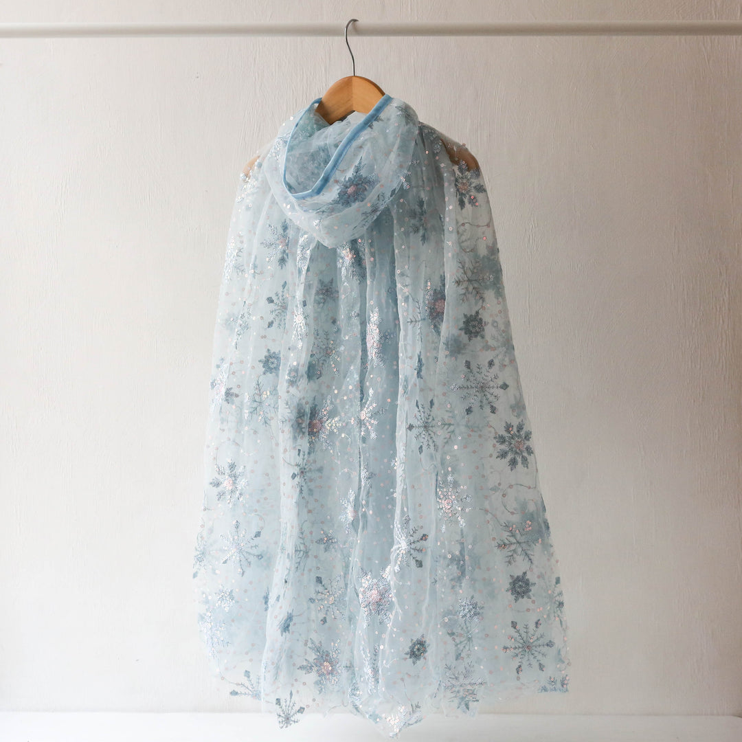 sachin and babi light blue dress Cinderella Ruffled Princess Snowflake White Blue Dress  Sugarplum Store