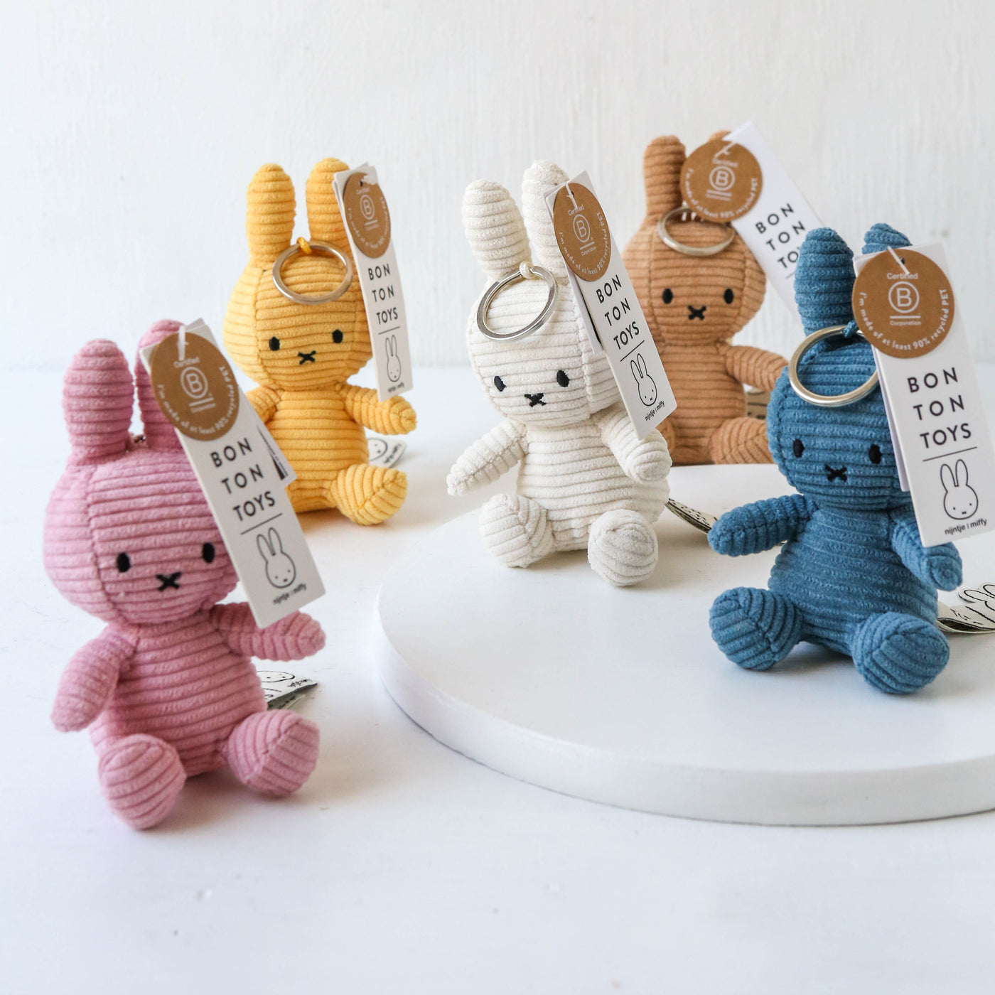 Miffy Corduroy Keyring