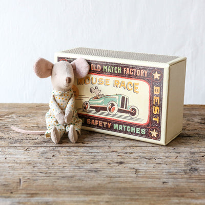 Little Brother Mouse Toy in Matchbox