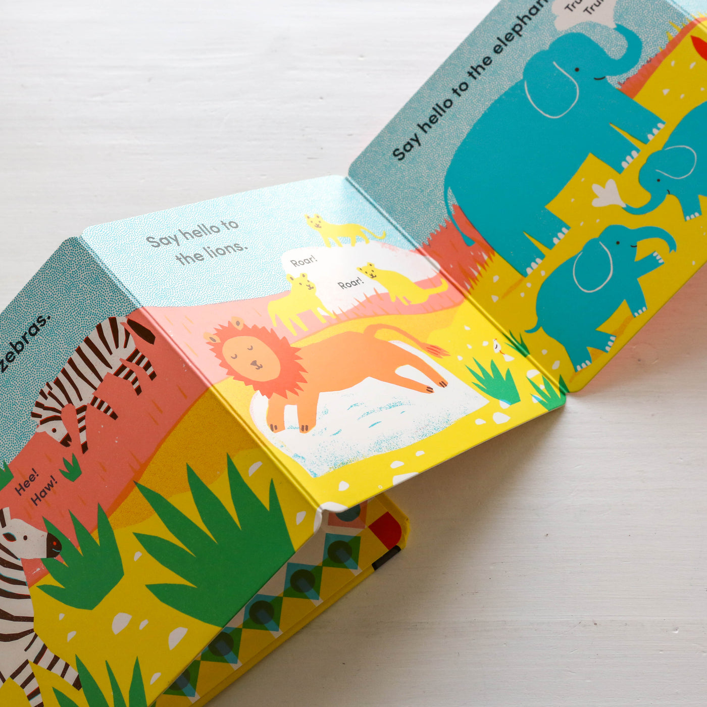 Safari: Tummy Time Board Book