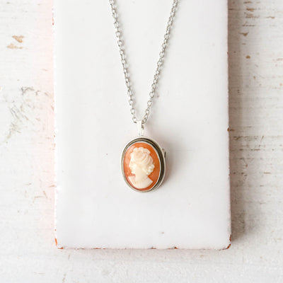 Classic Vintage Cameo Brooch/Necklace - Batch C