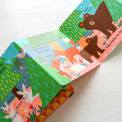 Forest: Tummy Time Board Book