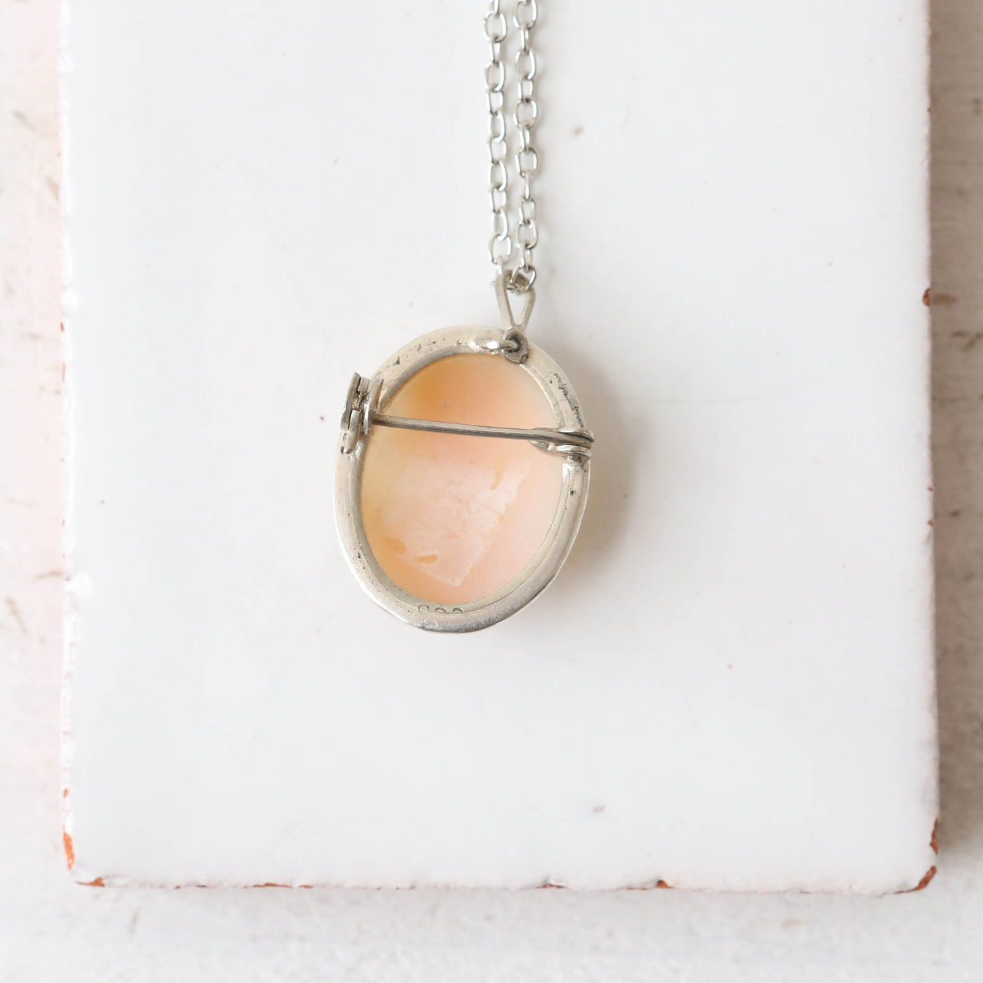 Classic Vintage Cameo Brooch/Necklace - Batch C