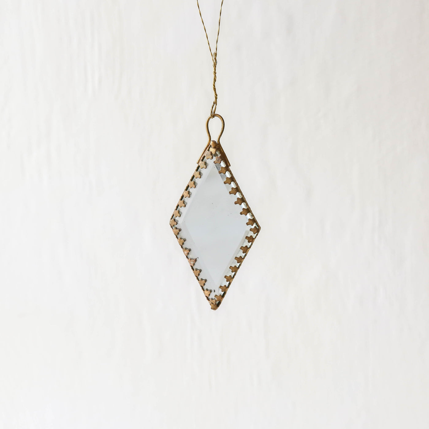 Faceted Mirror Tree Decoration