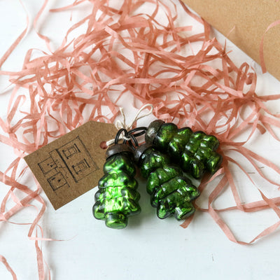 4cm Tree Bauble - Pack of 3