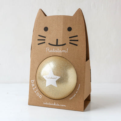 15cm Gold Glitter Ball