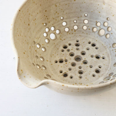Hand Thrown 'Coastal' Colander