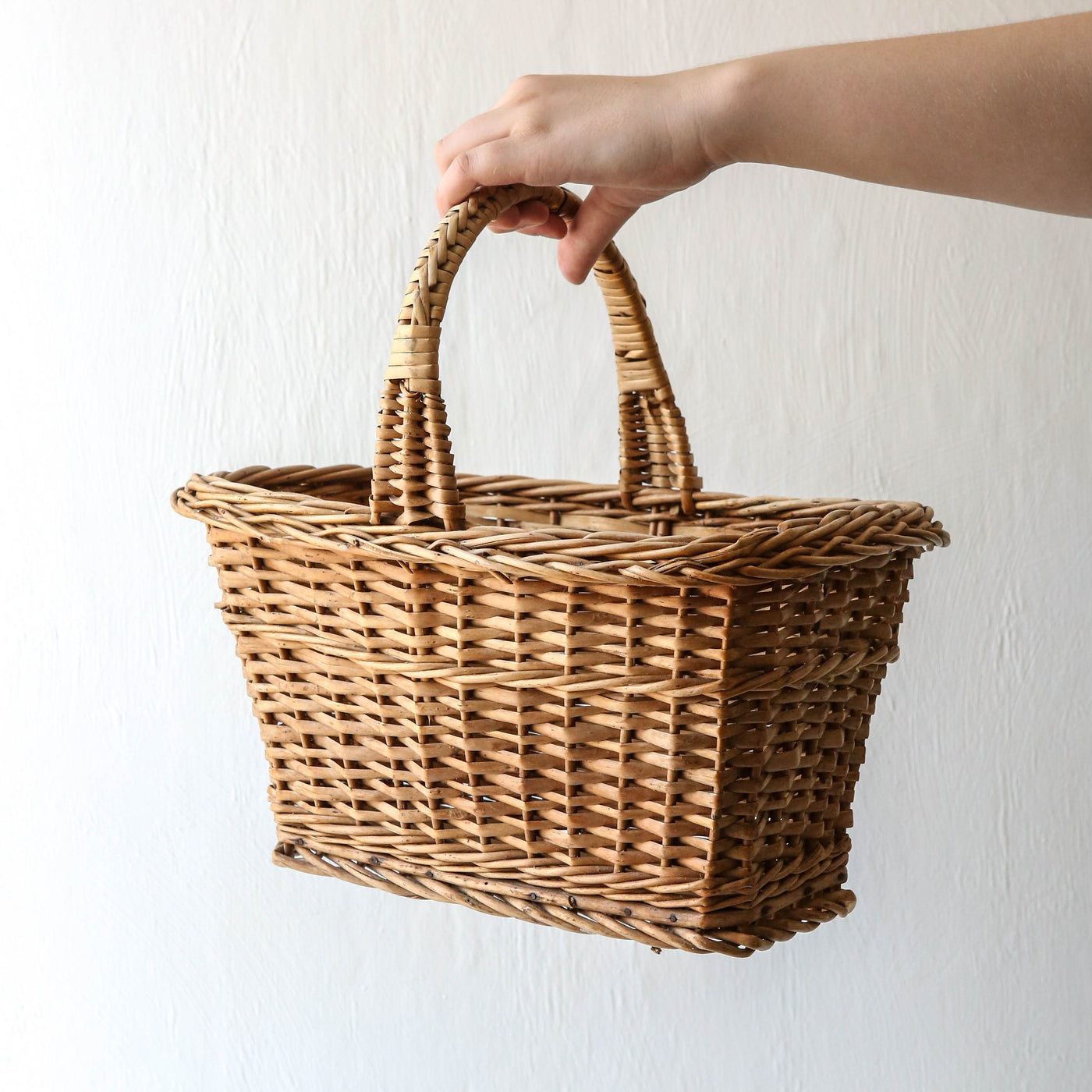 Small Vintage Woven Basket