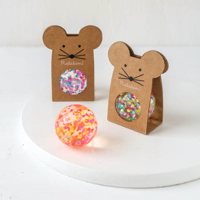 Multicoloured Mousey Bouncy Ball