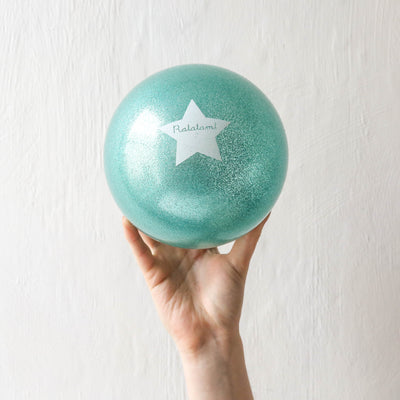 15cm Green Glitter Ball