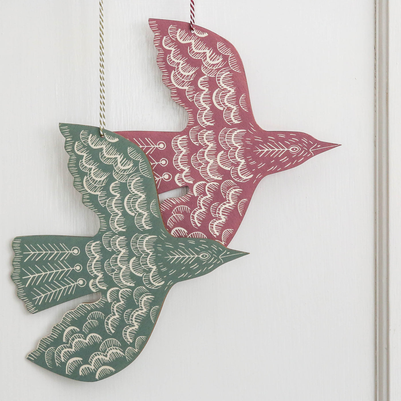 Hanging Blackbird Decoration