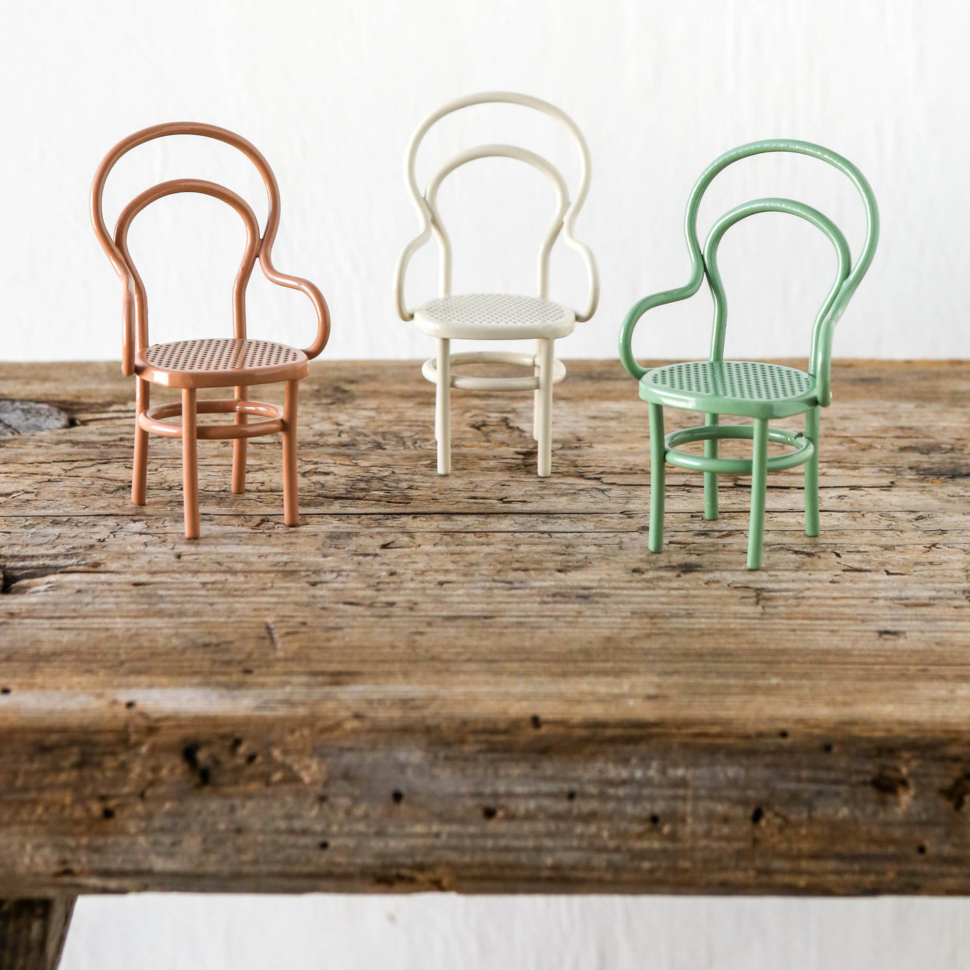 Maileg Mouse Vintage Chair - Off White