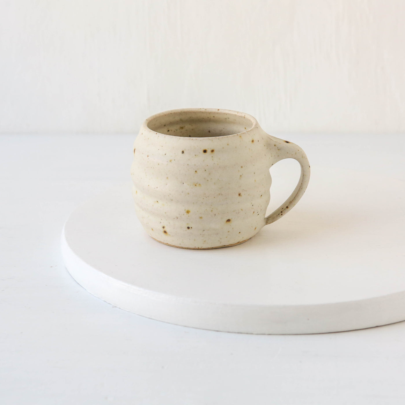 Hand Thrown 'Spiral' Espresso Mug