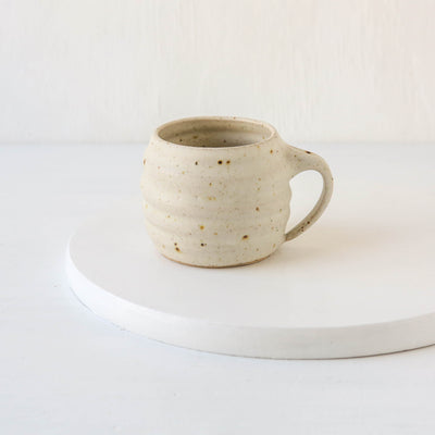 Hand Thrown 'Spiral' Espresso Mug