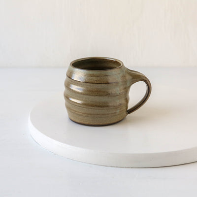 Hand Thrown 'Spiral' Espresso Mug