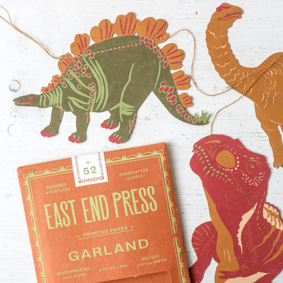 Dinosaurs Sewn Garland