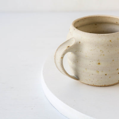 Hand Thrown 'Spiral' Espresso Mug