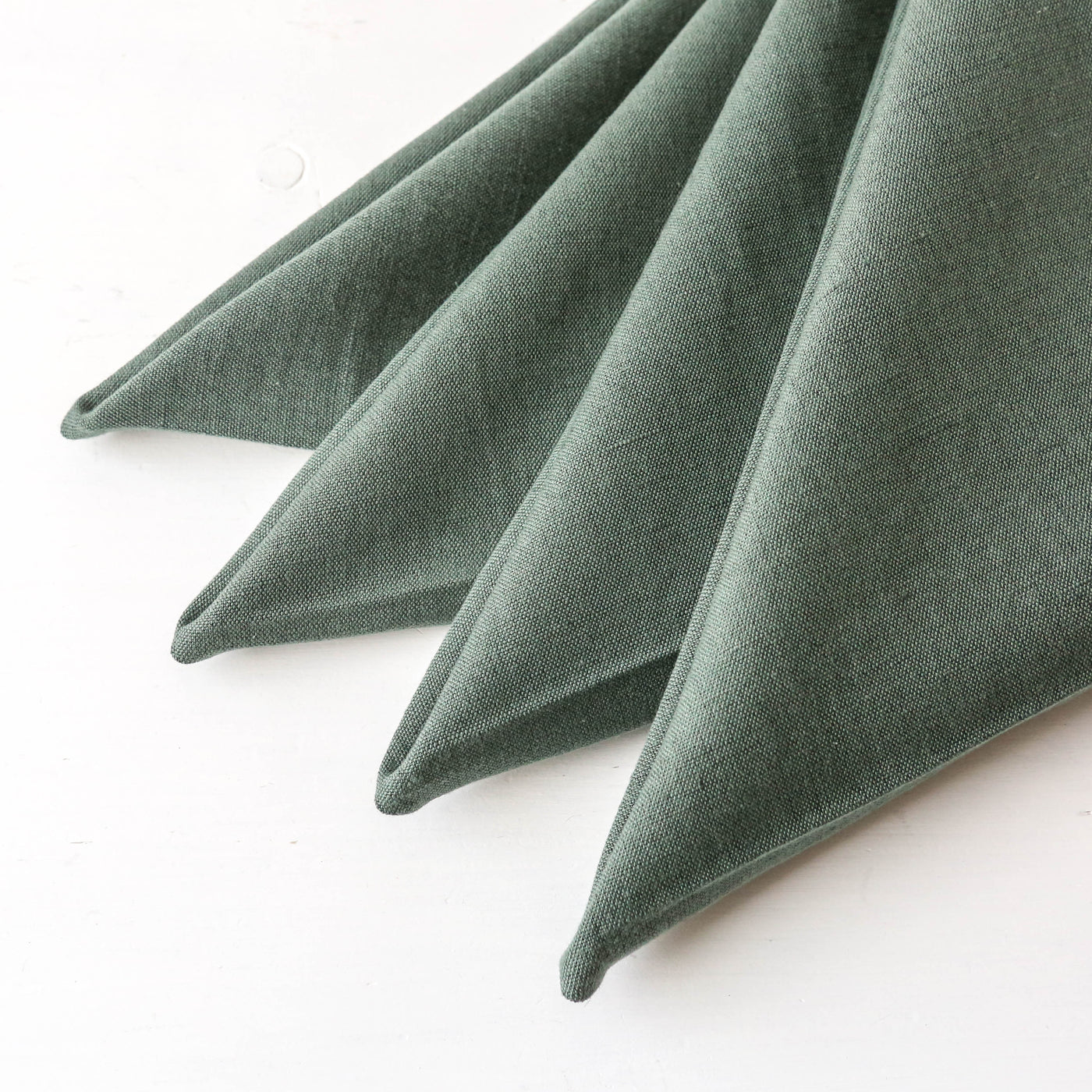 Set of Four Washed Linen & Cotton Napkins - Pigeon