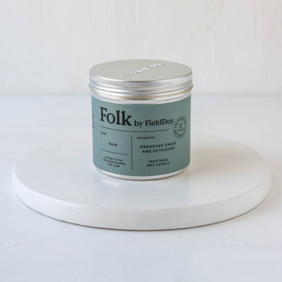 Folk Scented Candle Tin