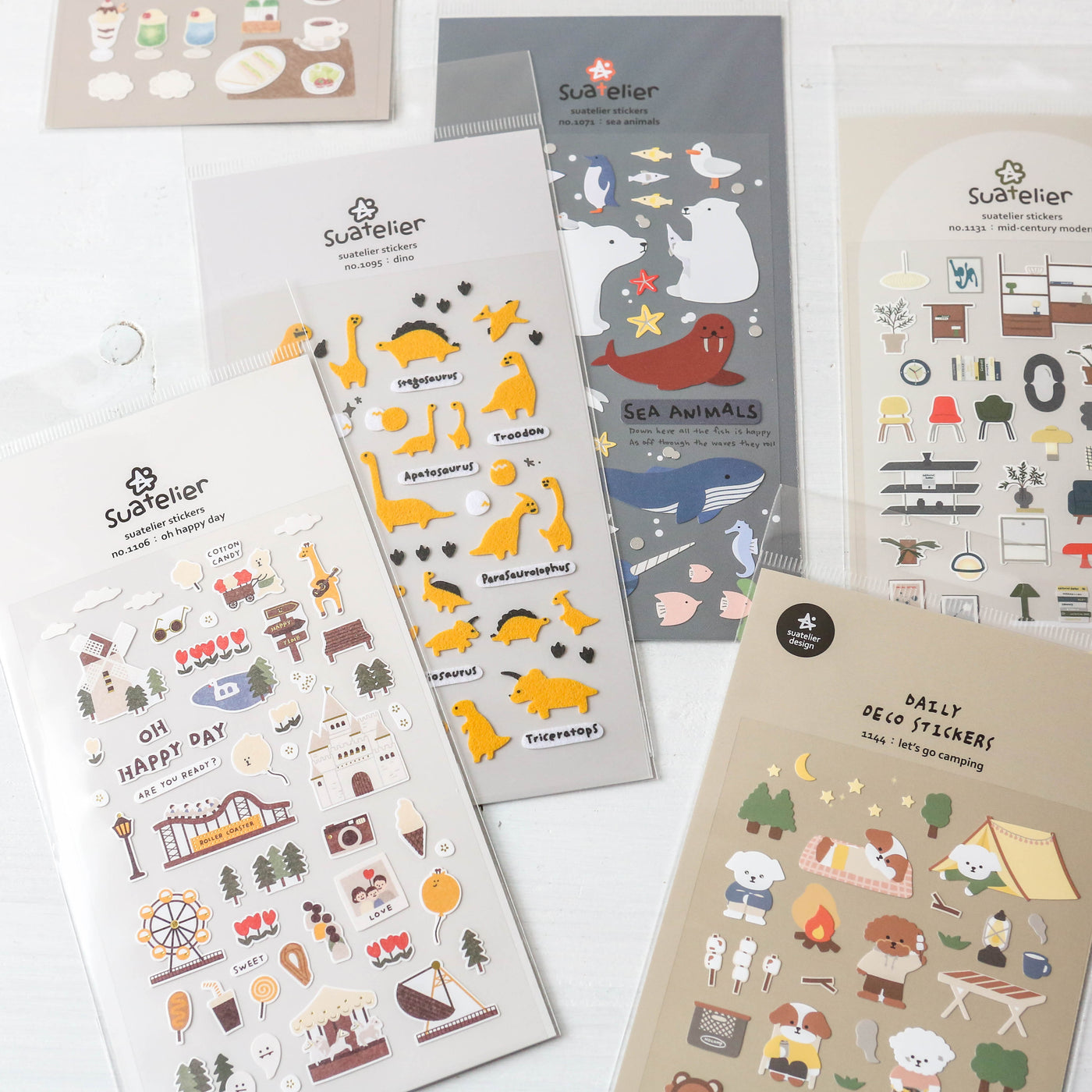 Let's Go Camping Stickers - 1144 By Suatelier